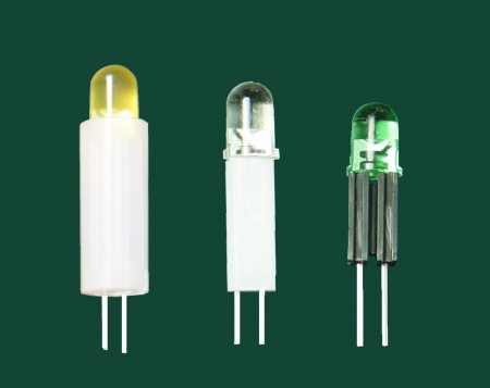 Ø5, 2 pin Cylinder LED Holder